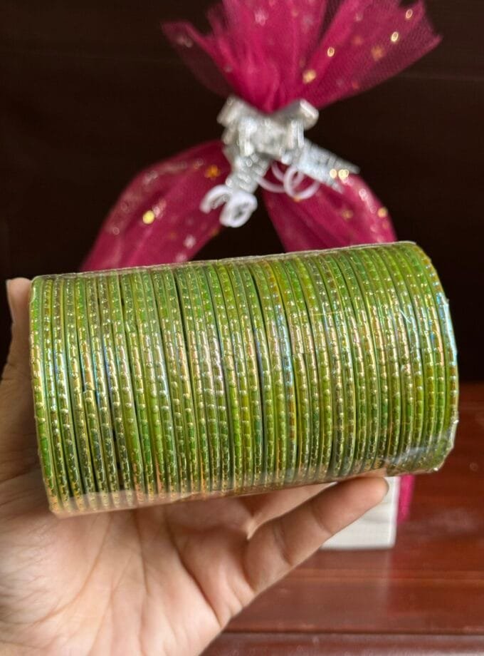 Mini Eid basket - green