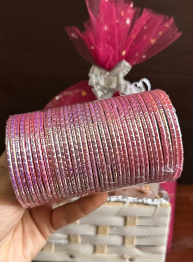 Mini Eid basket - light pink