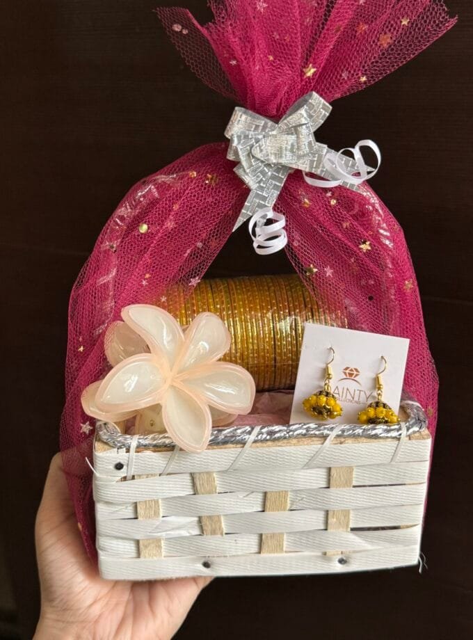 Mini Eid basket - yellow