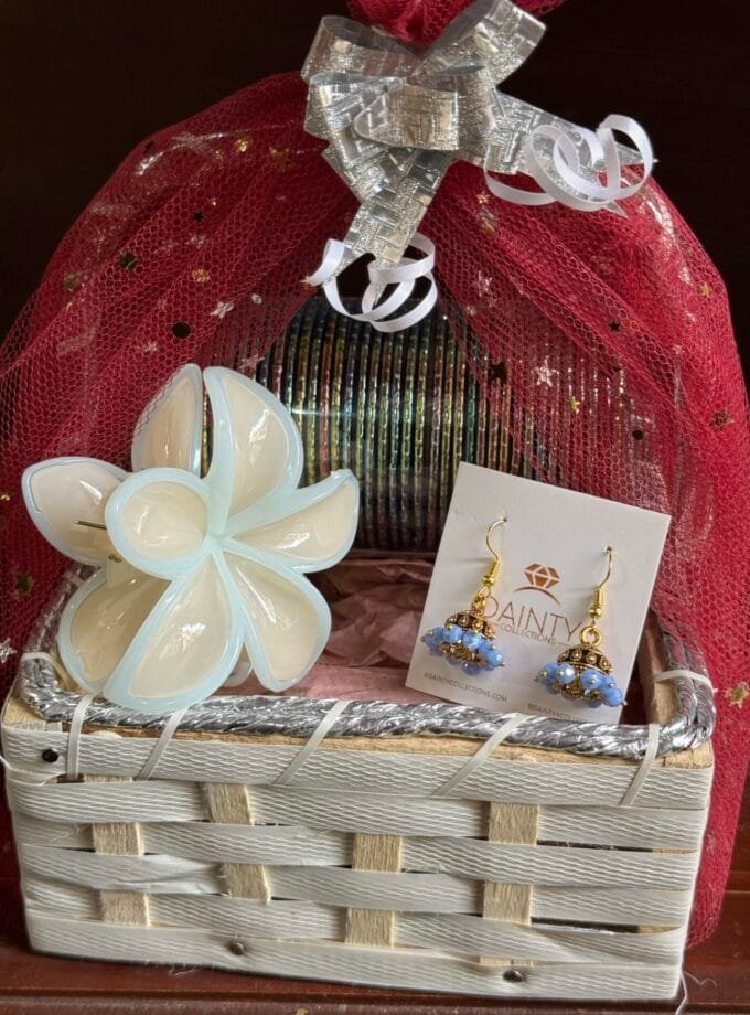 Mini Eid basket - blue