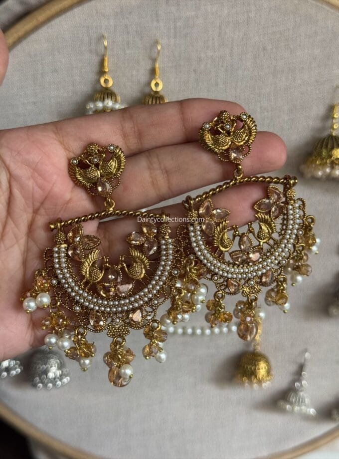 Maharani Afghani jhumkay antique