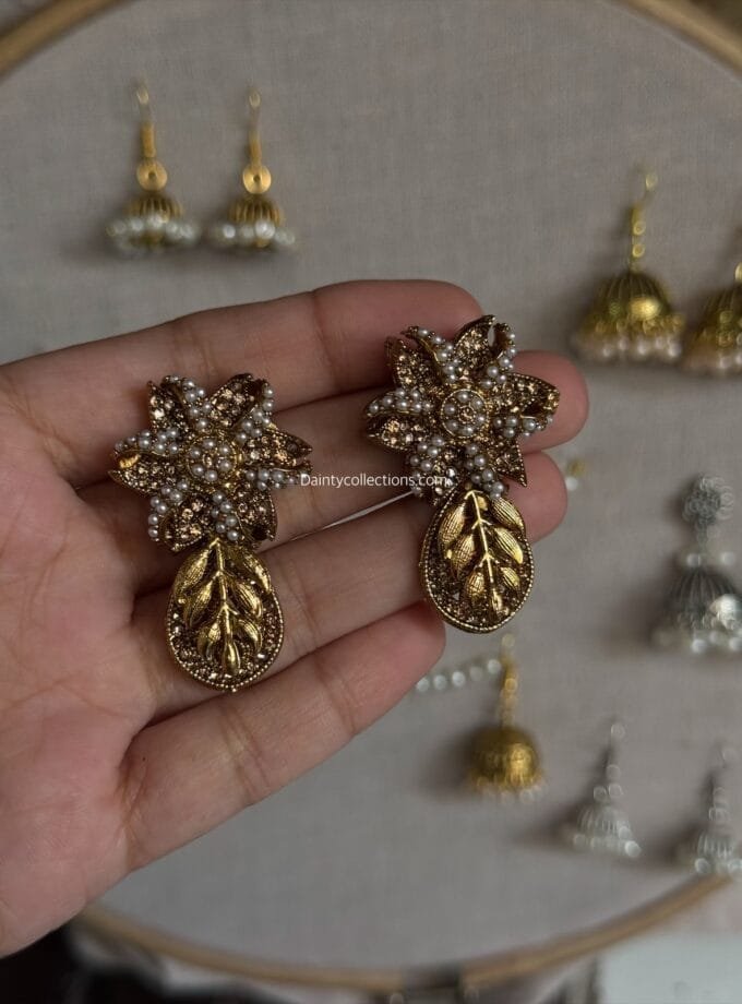 Gulnaaz earrings antique