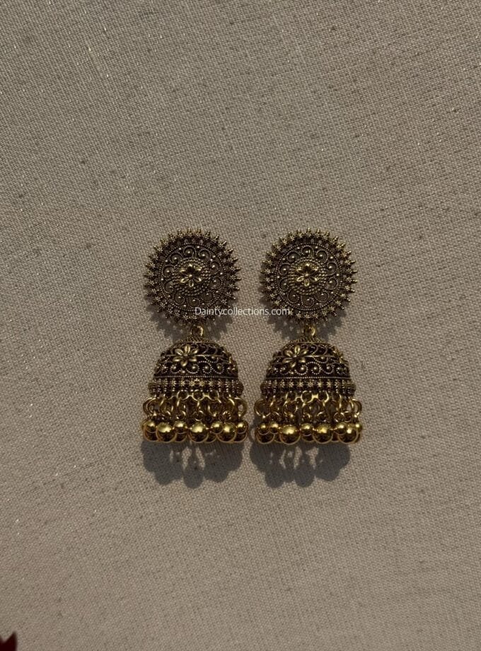Shamsa jhumka antique