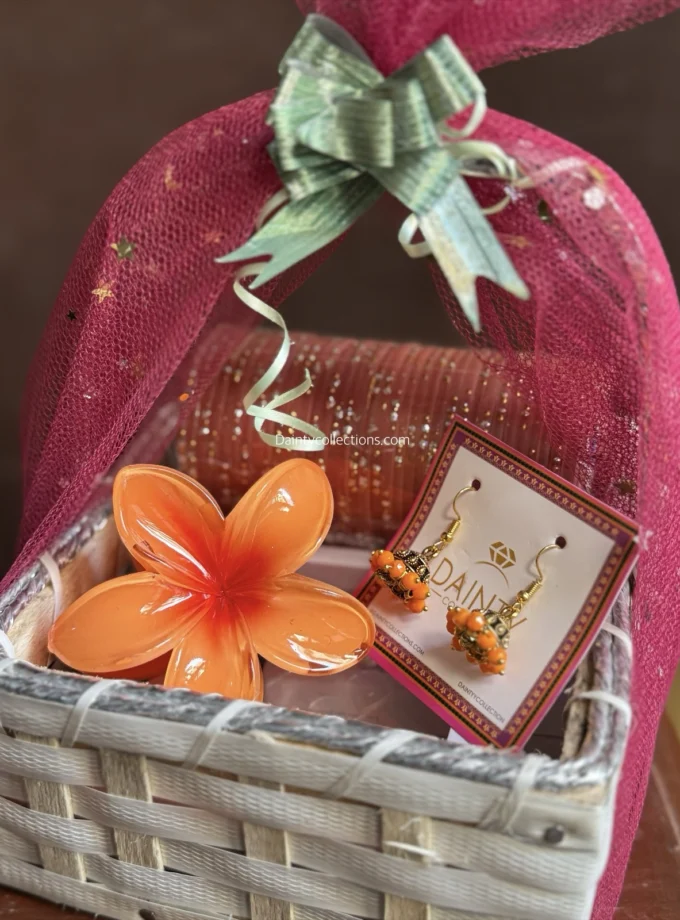 Mini Eid basket - orange