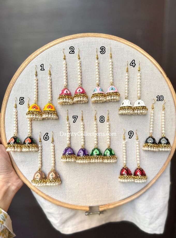 Dil ruba latkan jhumki antique