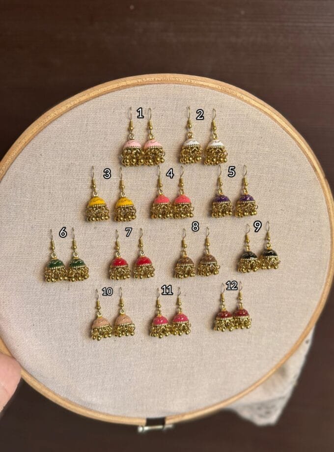 Rang barang choti jhumki